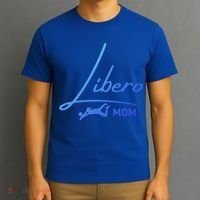Fun Volleyball Libero Mom Graphic Gift T-Shirt thumb 3