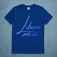 Fun Volleyball Libero Mom Graphic Gift T-Shirt thumb 5