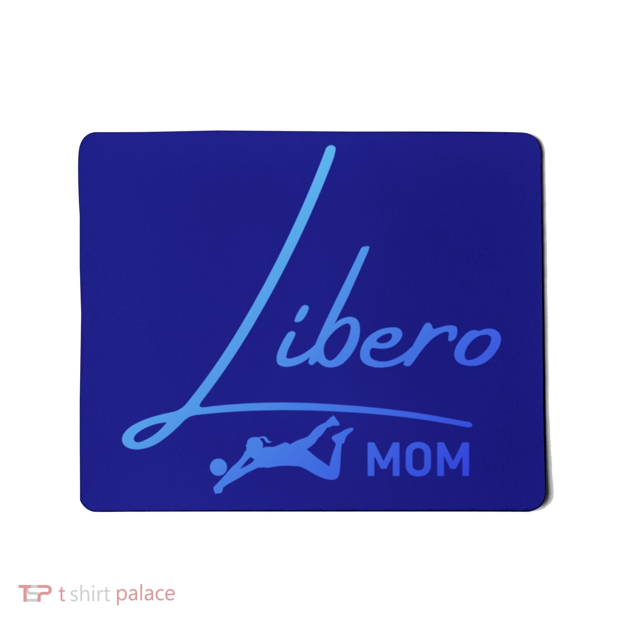 Fun Volleyball Libero Mom Graphic Gift Mousepad