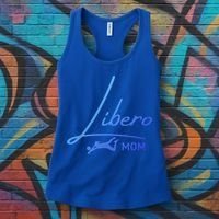 Fun Volleyball Libero Mom Graphic Gift Women's Tank Top thumb 3