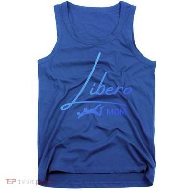 Fun Volleyball Libero Mom Graphic Gift Tank Top