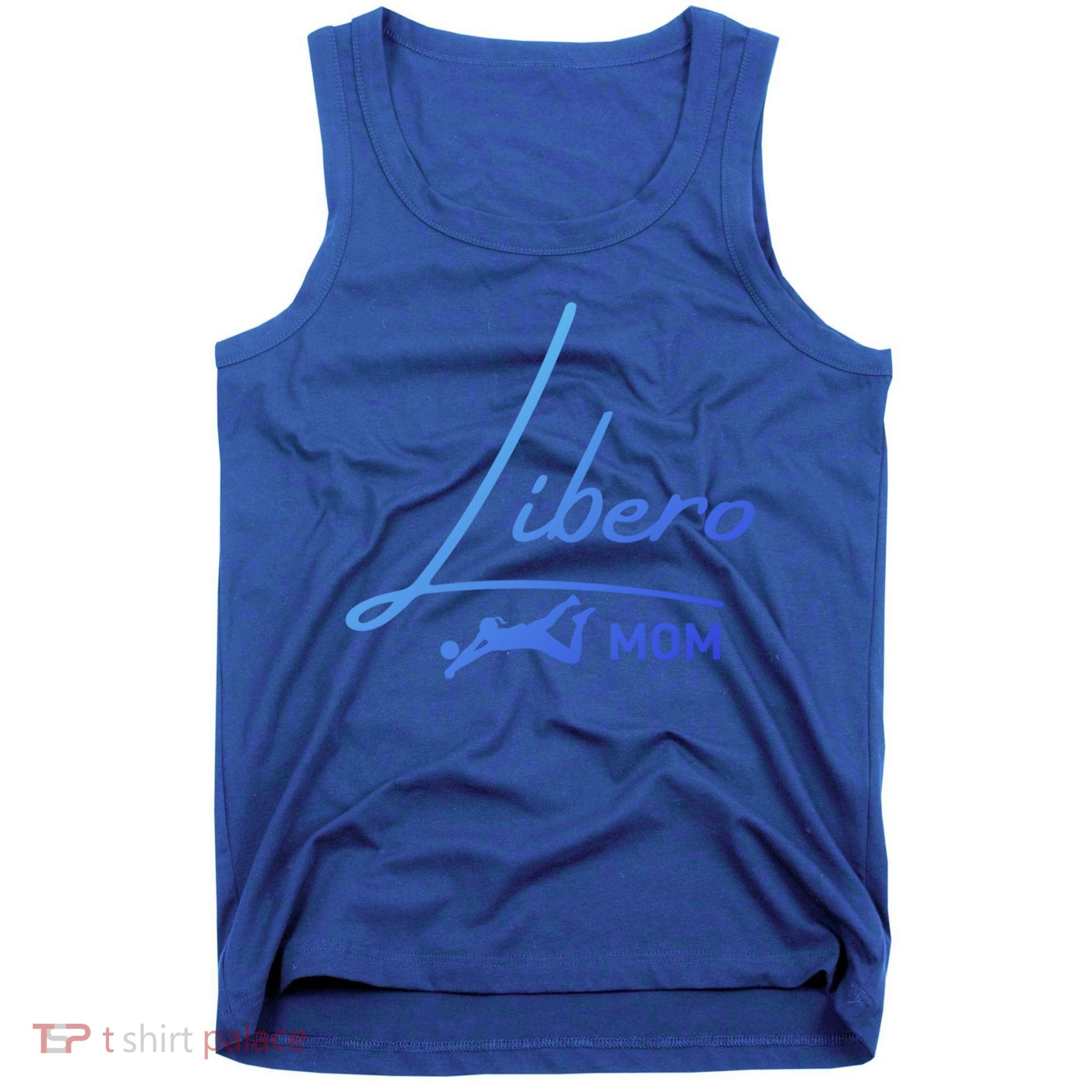 Fun Volleyball Libero Mom Graphic Gift Tank Top