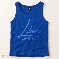 Fun Volleyball Libero Mom Graphic Gift Tank Top thumb 2