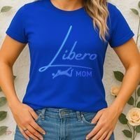 Fun Volleyball Libero Mom Graphic Gift Women's T-Shirt thumb 2