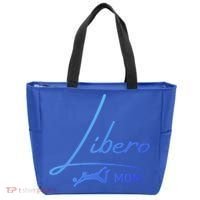Fun Volleyball Libero Mom Graphic Gift Tote Bag thumb 0
