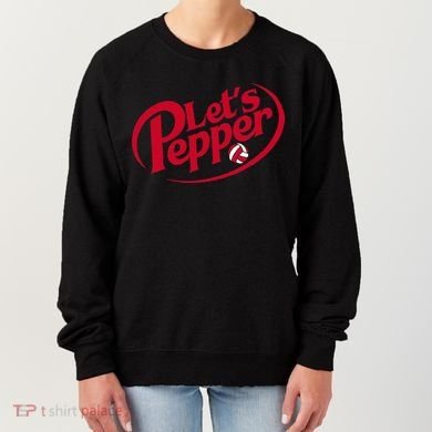 Funny Volleyball Lets Pepper Practice Term Great Women's Sweatshirt