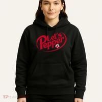 Funny Volleyball Lets Pepper Practice Term Great Hoodie thumb 5