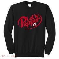Funny Volleyball Lets Pepper Practice Term Great Sweatshirt thumb 0