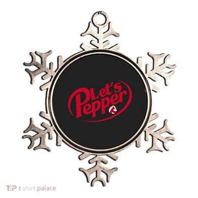 Funny Volleyball Lets Pepper Practice Term Great Ornament