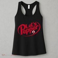 Funny Volleyball Lets Pepper Practice Term Great Women's Tank Top thumb 3
