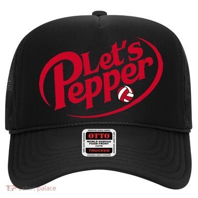 Funny Volleyball Lets Pepper Practice Term Great Hat