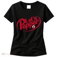 Funny Volleyball Lets Pepper Practice Term Great Women's T-Shirt thumb 0