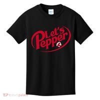 Funny Volleyball Lets Pepper Practice Term Great Kids T-Shirt thumb 0