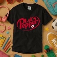 Funny Volleyball Lets Pepper Practice Term Great Kids T-Shirt thumb 3