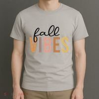 Fall Vibes Love Autumn Season T-Shirt thumb 3