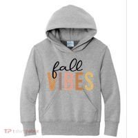 Fall Vibes Love Autumn Season Kids Hoodie thumb 0
