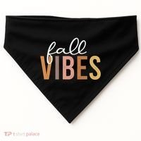 Fall Vibes Love Autumn Season USA-Made Doggie Bandana thumb 0