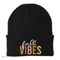 Fall Vibes Love Autumn Season Beanie thumb 0