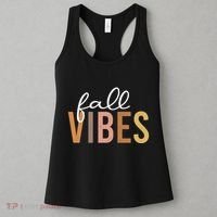 Fall Vibes Love Autumn Season Women's Tank Top thumb 3
