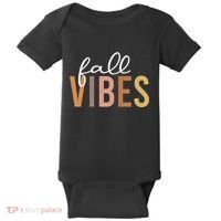 Fall Vibes Love Autumn Season Baby Bodysuit thumb 0
