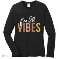 Fall Vibes Love Autumn Season Women's Long Sleeve Shirt thumb 0
