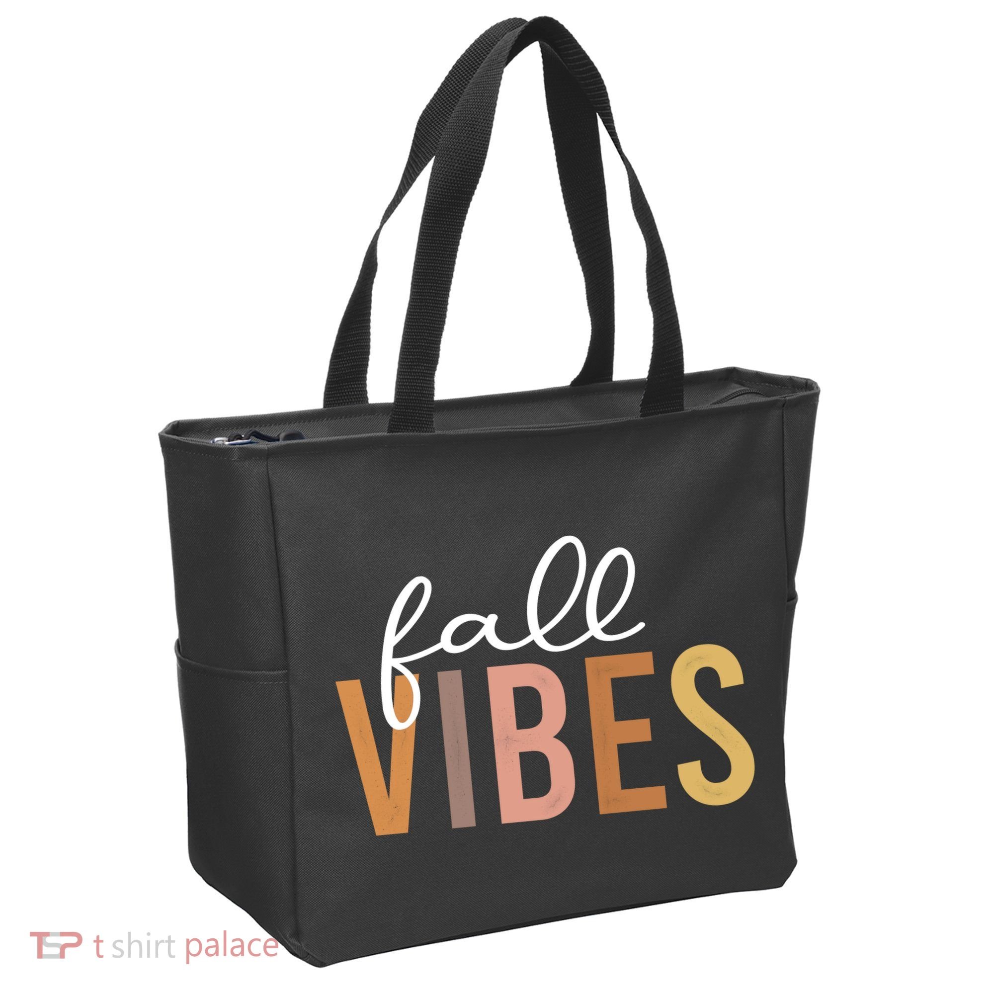 Fall Vibes Love Autumn Season Tote Bag