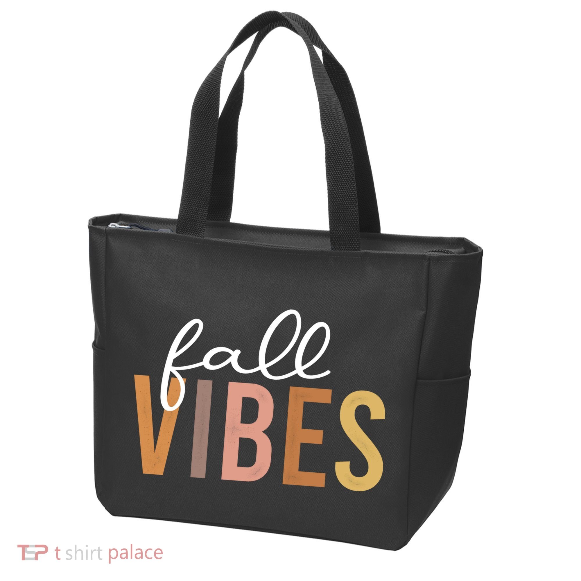 Fall Vibes Love Autumn Season Tote Bag
