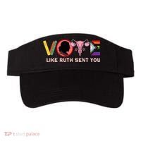 Funny Vote Like Ruth Sent You Uterus Feminist Lgbt Visor thumb 0