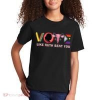 Funny Vote Like Ruth Sent You Uterus Feminist Lgbt Kids T-Shirt thumb 2