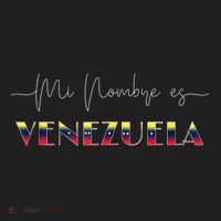 Franela Venezuela Libre Mi Nombre Es Venezuela Venezuelan Hat thumb 2