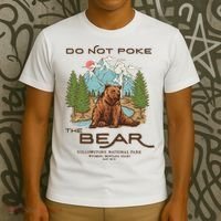 Funny Vintage Look Yellowstone National Park Grizzly Lover T-Shirt thumb 3