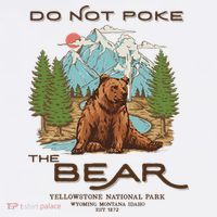 Funny Vintage Look Yellowstone National Park Grizzly Lover T-Shirt thumb 7
