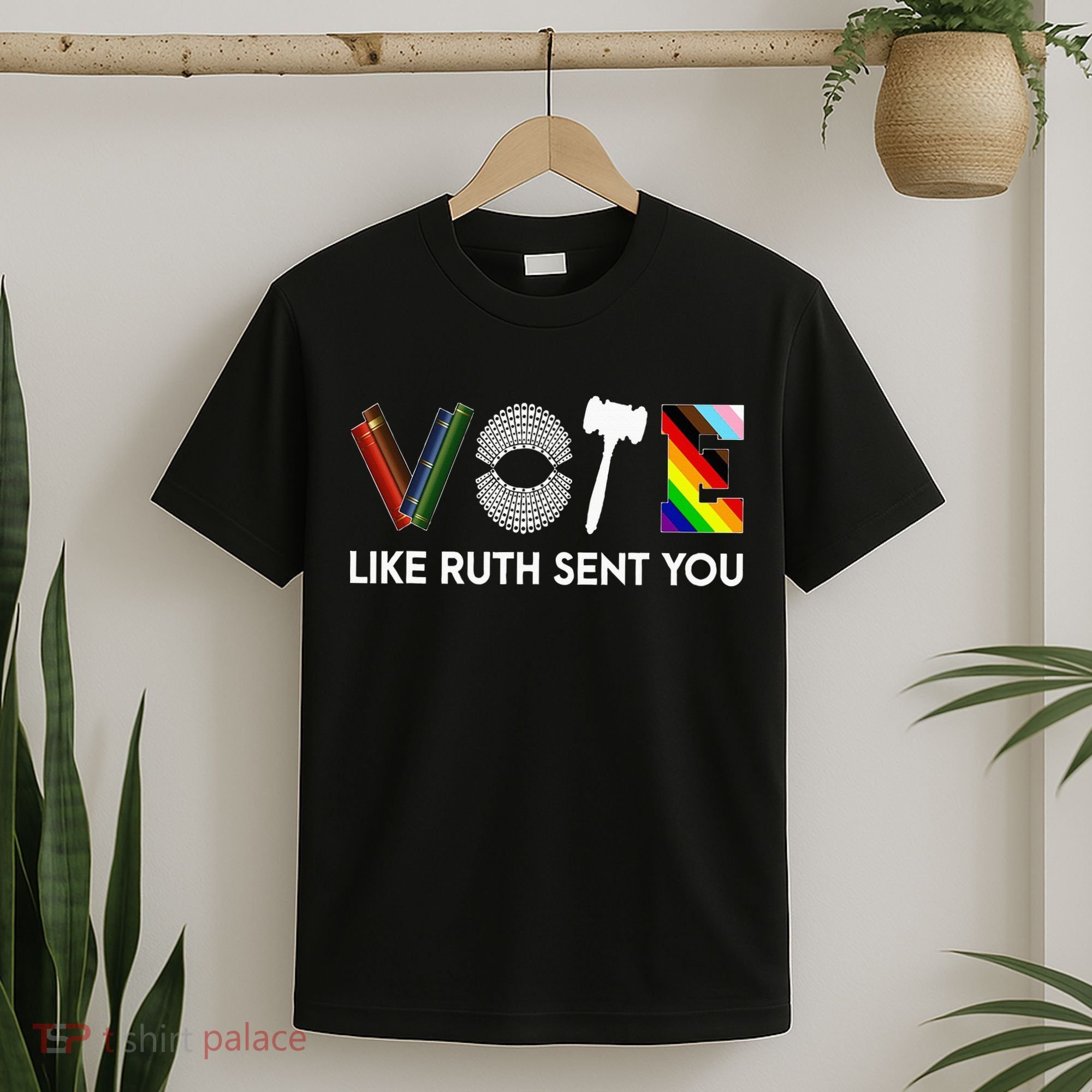 Funny Vote Like Ruth Sent You Gavel Feminists Lgbt Pride T-Shirt