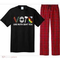 Funny Vote Like Ruth Sent You Gavel Feminists Lgbt Pride Pajama Set thumb 0