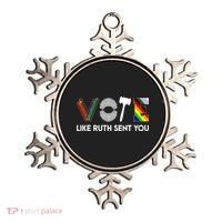 Funny Vote Like Ruth Sent You Gavel Feminists Lgbt Pride Ornament thumb 0