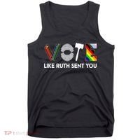 Funny Vote Like Ruth Sent You Gavel Feminists Lgbt Pride Tank Top thumb 0