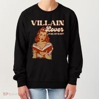 Funny Villain Lover Bookish Dark Romance Book Lover Women's Sweatshirt thumb 0