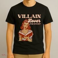Funny Villain Lover Bookish Dark Romance Book Lover T-Shirt thumb 3