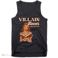 Funny Villain Lover Bookish Dark Romance Book Lover Tank Top thumb 0