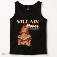 Funny Villain Lover Bookish Dark Romance Book Lover Tank Top thumb 2