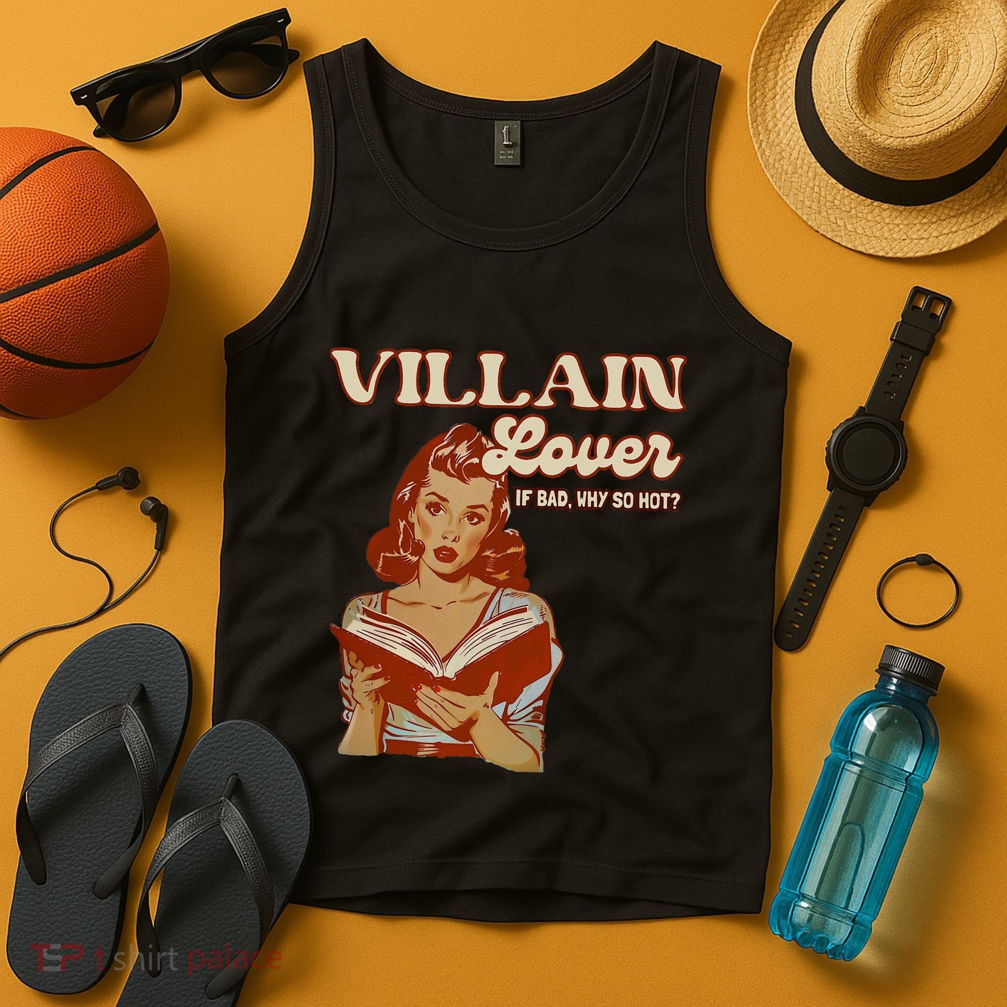 Funny Villain Lover Bookish Dark Romance Book Lover Tank Top