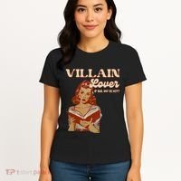 Funny Villain Lover Bookish Dark Romance Book Lover Women's T-Shirt thumb 4