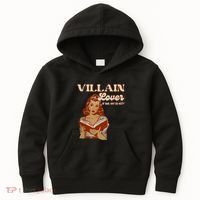 Funny Villain Lover Bookish Dark Romance Book Lover Kids Hoodie thumb 0