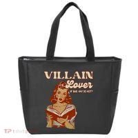 Funny Villain Lover Bookish Dark Romance Book Lover Tote Bag thumb 0