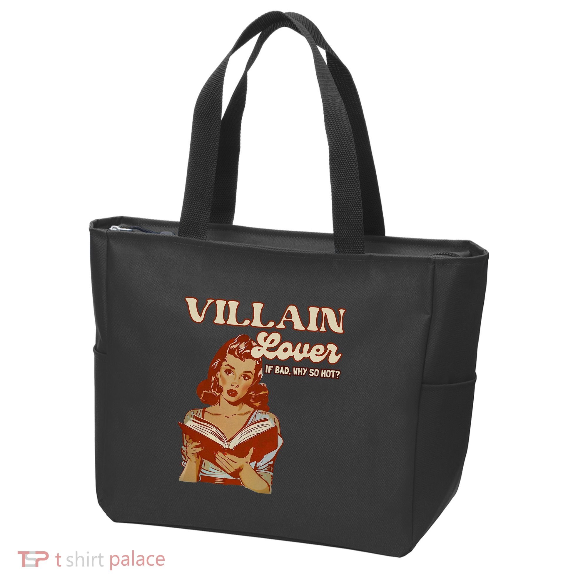 Funny Villain Lover Bookish Dark Romance Book Lover Tote Bag