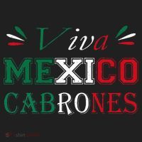 Funny Viva Mexico Cabrones Mexico Independence Flag Pride Hat thumb 2