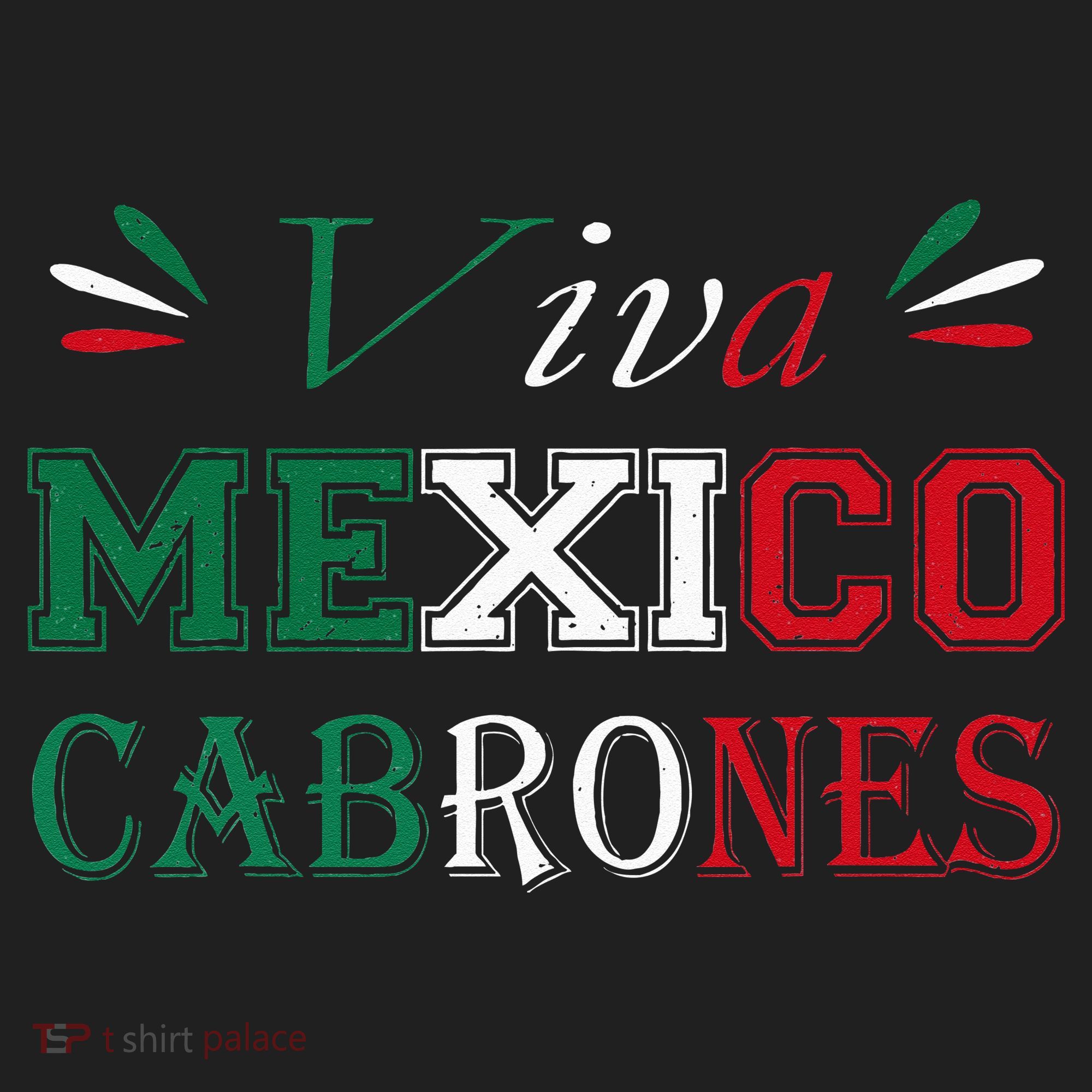 Funny Viva Mexico Cabrones Mexico Independence Flag Pride Golf Towel