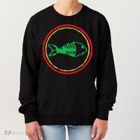 Fishbones Valentine Mardi Gras Patrick Fish Store Women's Sweatshirt thumb 0