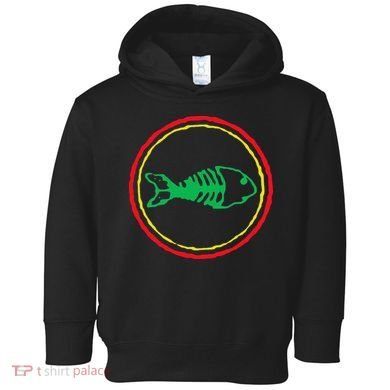 Fishbones Valentine Mardi Gras Patrick Fish Store Toddler Hoodie