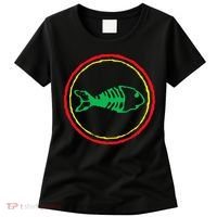 Fishbones Valentine Mardi Gras Patrick Fish Store Women's T-Shirt thumb 0